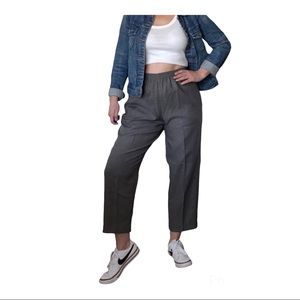 Alfred Dunner pull on pants, grey, size 12